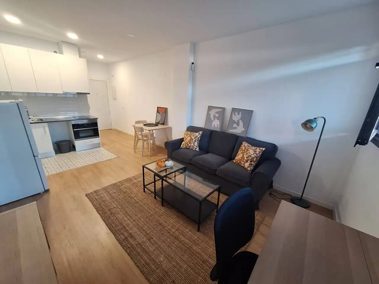 Wohnzimmer von Wohnungen zur Miete in Fuenlabrada mit Klimaanlage, Heizung und Möbliert