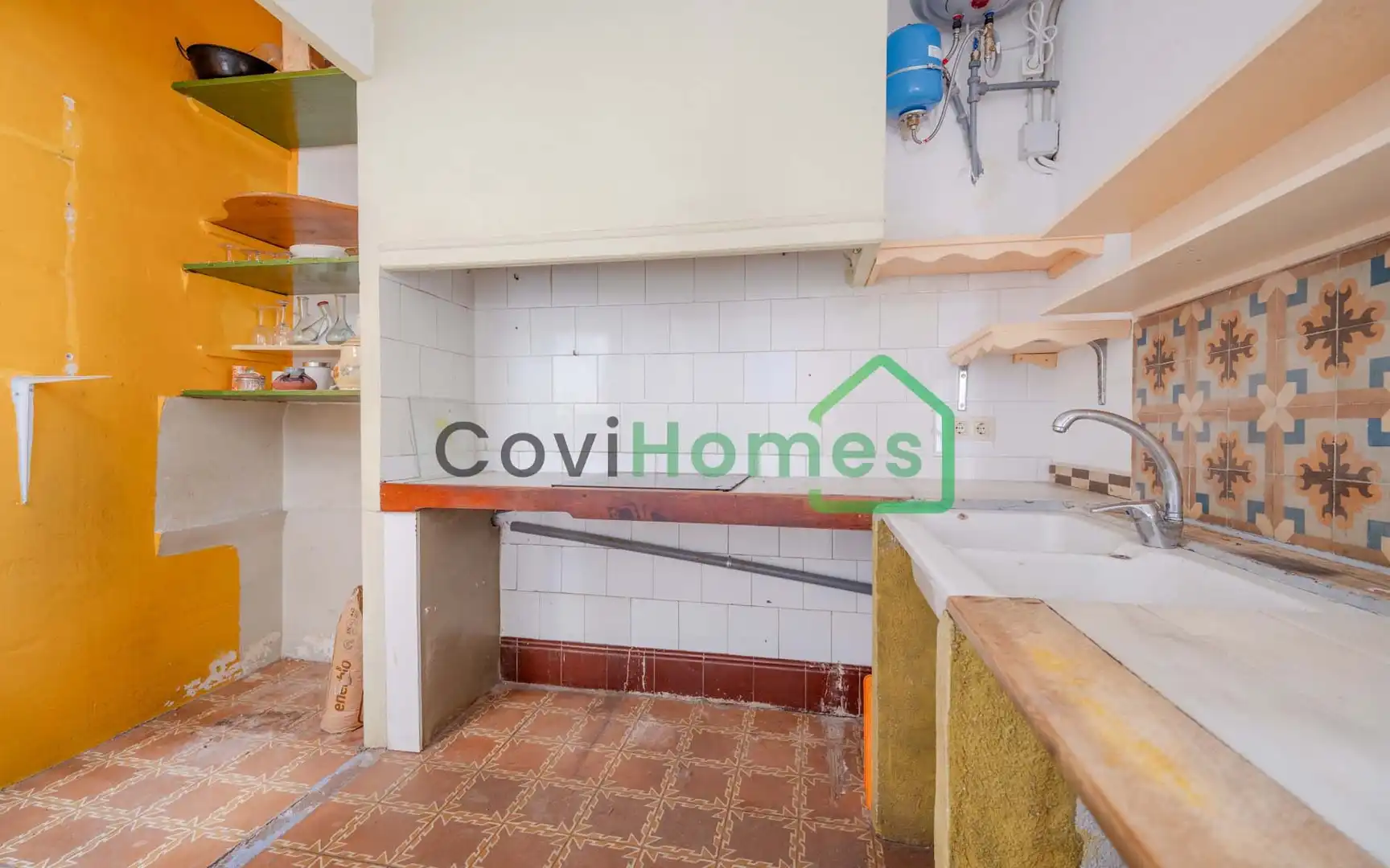 Cocina de Ático en venta en Girona con Trastero y Balcón
