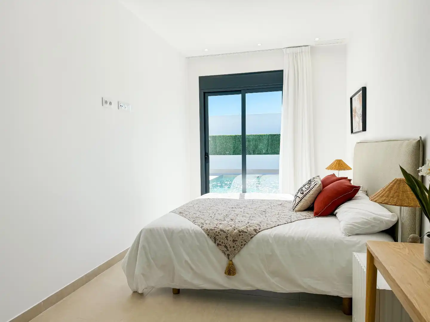 Bedroom of Houses for sale in Pulpí  with Air Conditioner, Private garden and Terrace