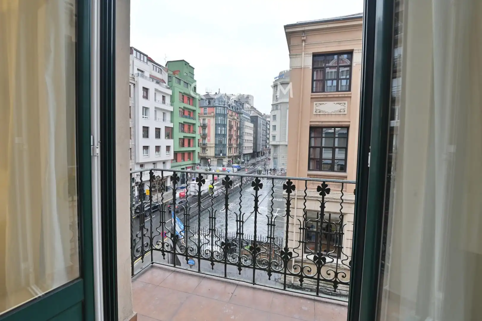 Terraza de Piso de alquiler en Bilbao  con Amueblado y Balcón