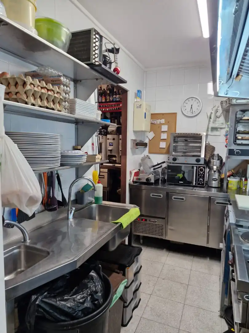 Cocina de Local en venta en Bilbao  con Aire acondicionado, Amueblado y Alarma