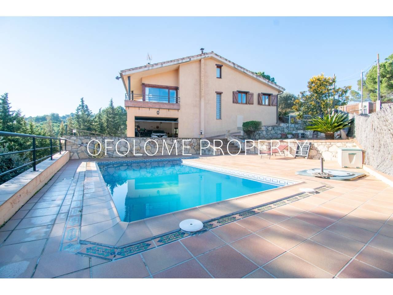 Vista exterior de Casa o xalet en venda en Sant Llorenç Savall amb Aire condicionat, Calefacció i Jardí privat