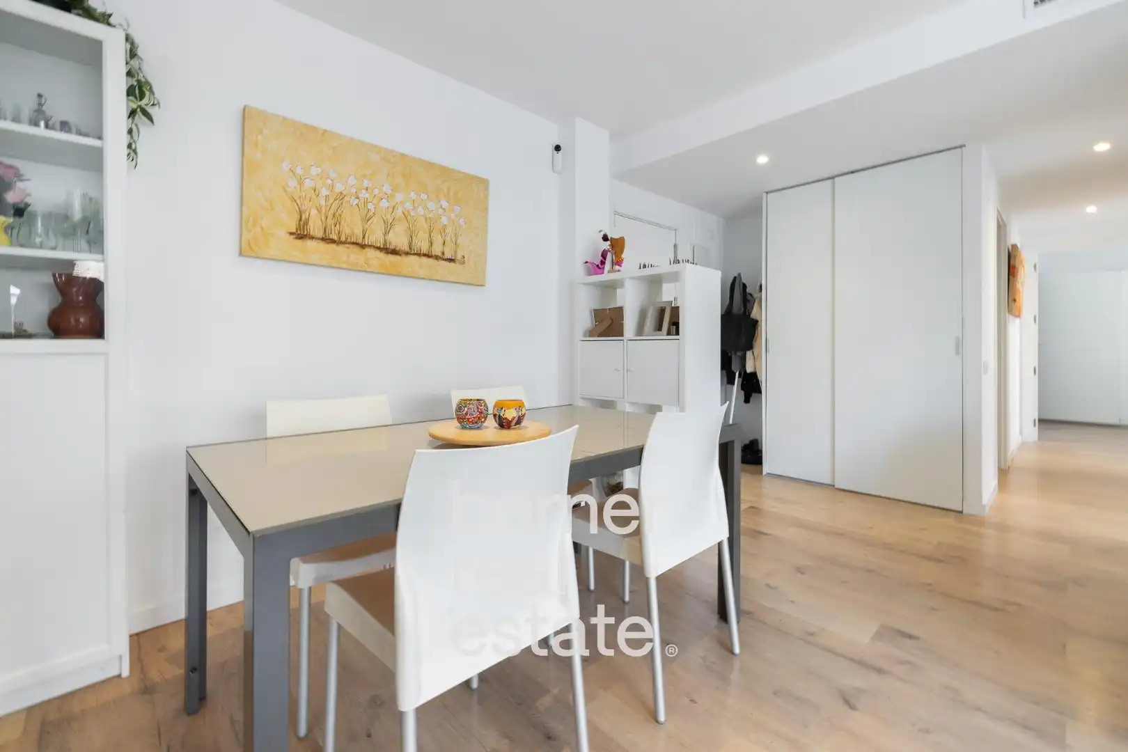 Exterior view of Flat for sale in Terrassa  with Air Conditioner, Heating and Parquet flooring