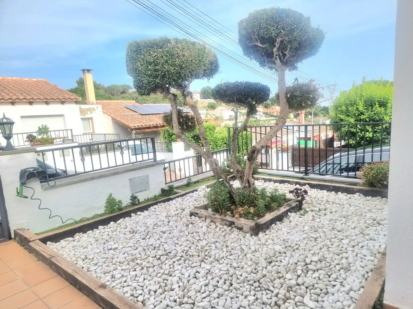 Terrasse von Haus oder Chalet zum Verkauf in Bigues i Riells del Fai mit Klimaanlage, Heizung und Parkett