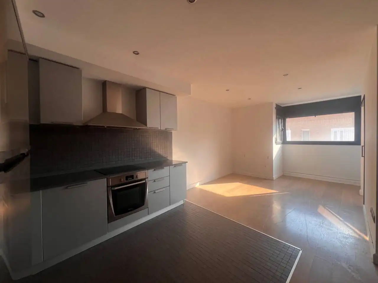 Küche von Wohnung zur Miete in Sant Vicenç de Castellet mit Heizung, Parkett und Balkon