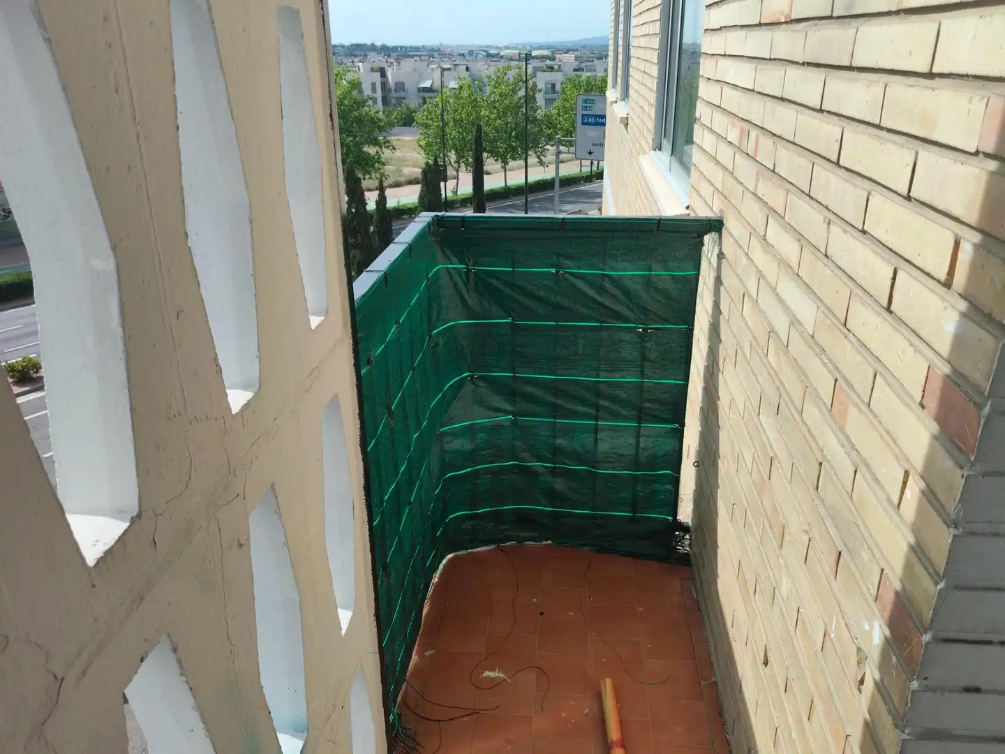 Balcony of Flat for sale in Zaragoza  with Heating, Terrace and Storage room