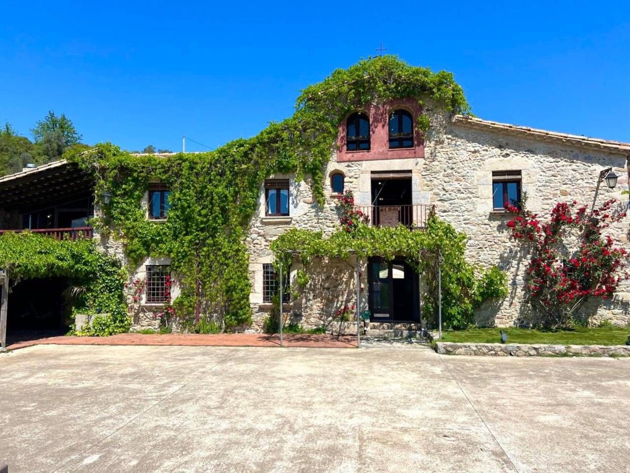 Vista exterior de Finca rústica en venda en Sant Gregori amb Aire condicionat, Calefacció i Jardí privat