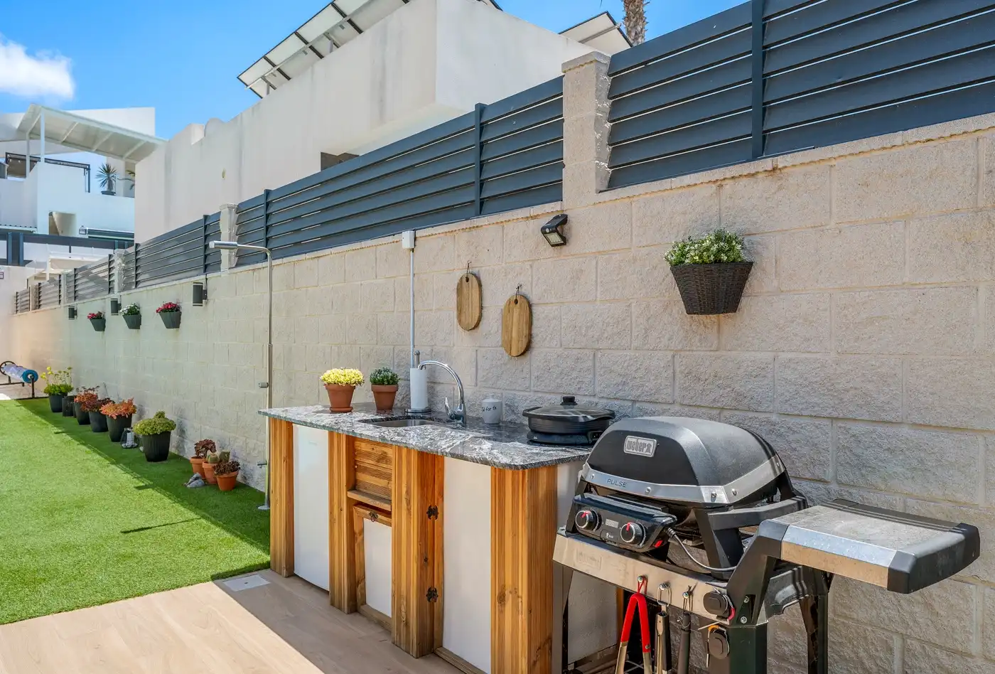 Terrace of Houses for sale in Benijófar  with Air Conditioner, Heating and Private garden
