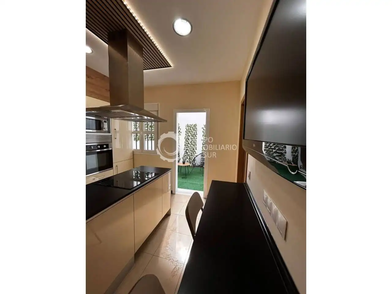 Cocina de Casa o chalet en venta en Paterna de Rivera con Aire acondicionado, Calefacción y Terraza