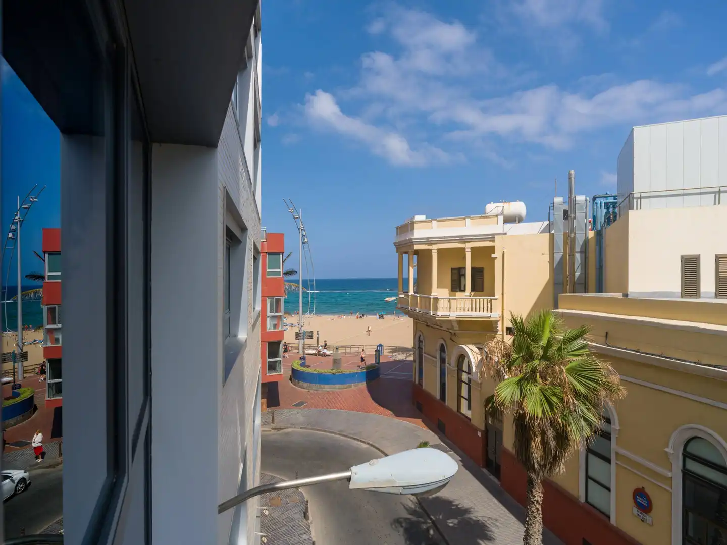 Vista exterior de Pis en venda en Las Palmas de Gran Canaria amb Aire condicionat