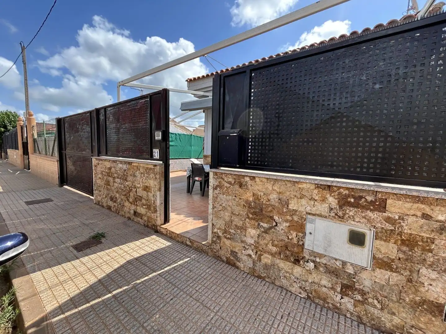 Terrassa de Casa o xalet en venda en Cartagena amb Aire condicionat, Calefacció i Jardí privat