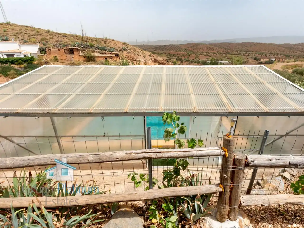 Jardín de Casa o chalet en venta en Huéneja con Jardín privado, Trastero y Piscina