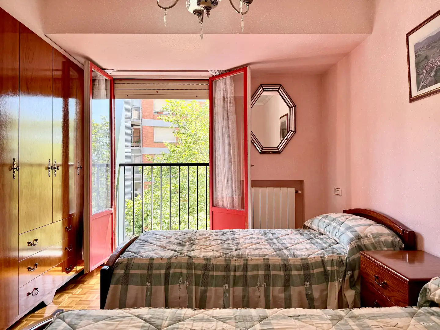 Schlafzimmer von Wohnung zum Verkauf in Donostia - San Sebastián  mit Heizung, Terrasse und Möbliert
