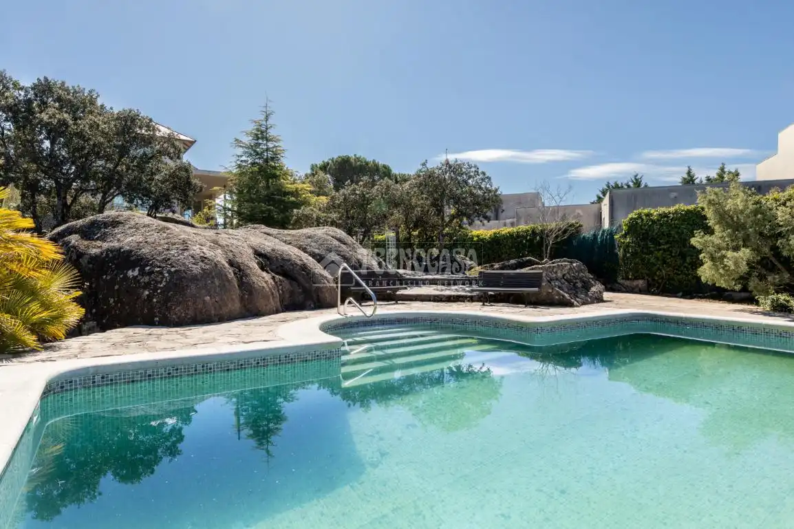 Piscina de Casa o chalet en venta en Torrelodones con Calefacción, Jardín privado y Piscina