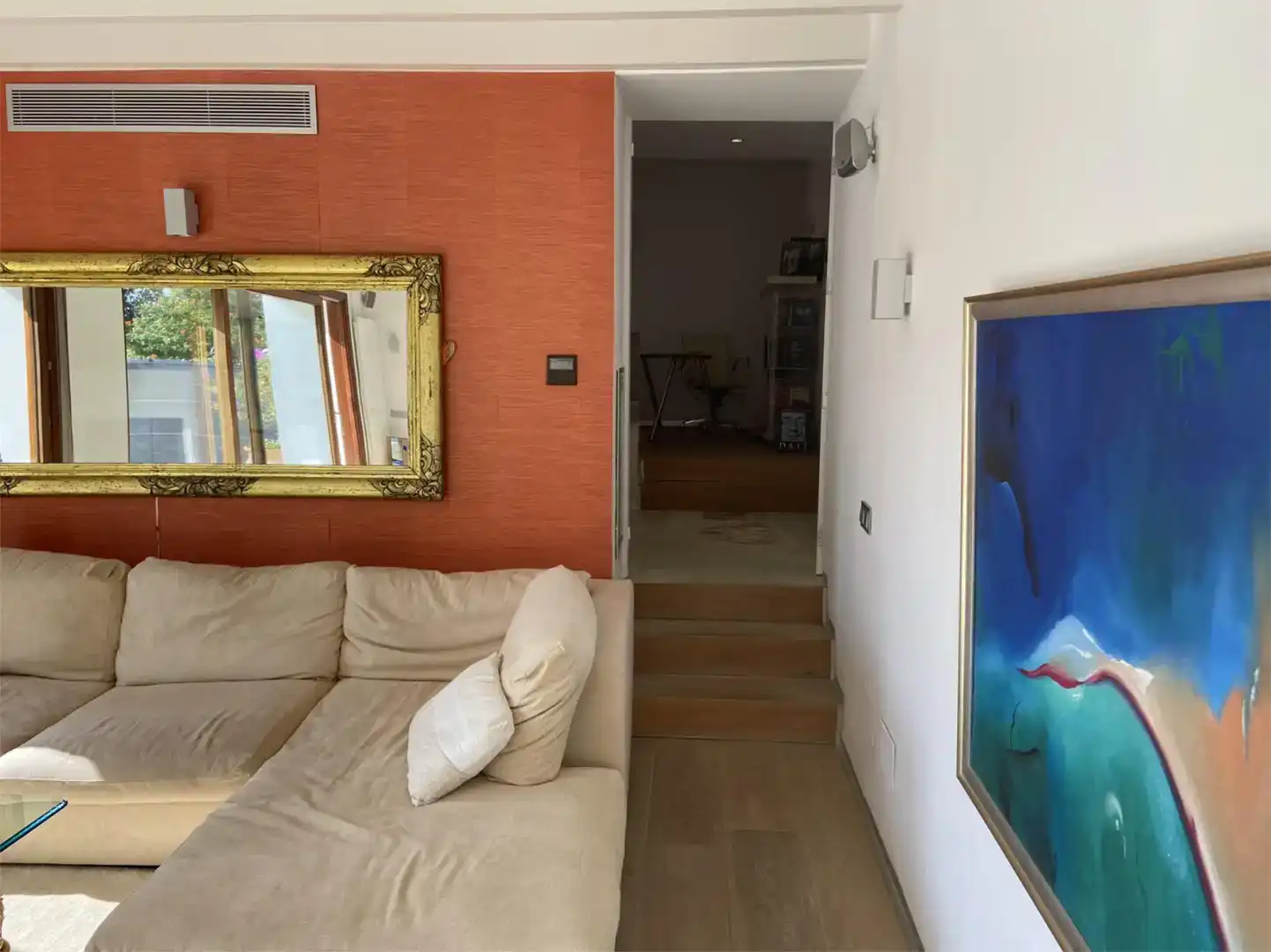 Sala d'estar de Casa adosada de lloguer en  Palma de Mallorca
