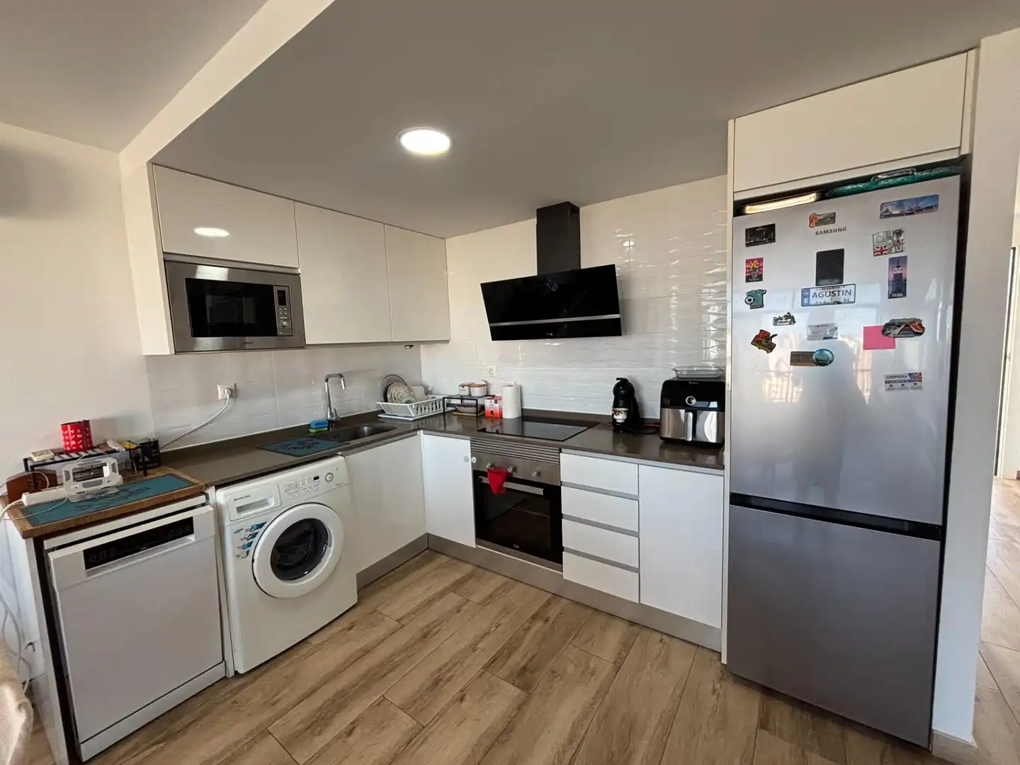 Cocina de Ático en venta en Alicante / Alacant con Amueblado y Piscina comunitaria