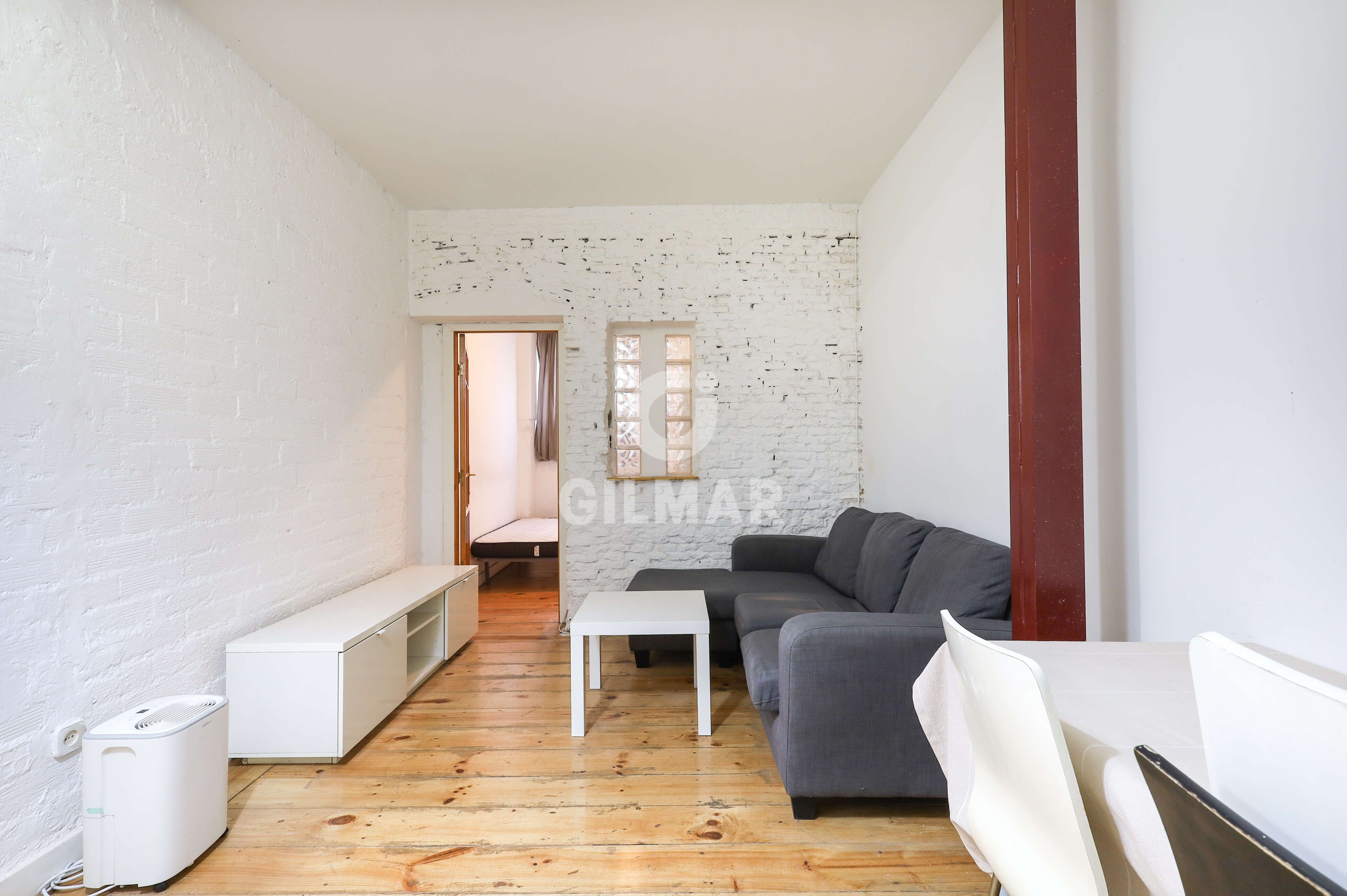 Sala de estar de Piso en venta en  Madrid Capital