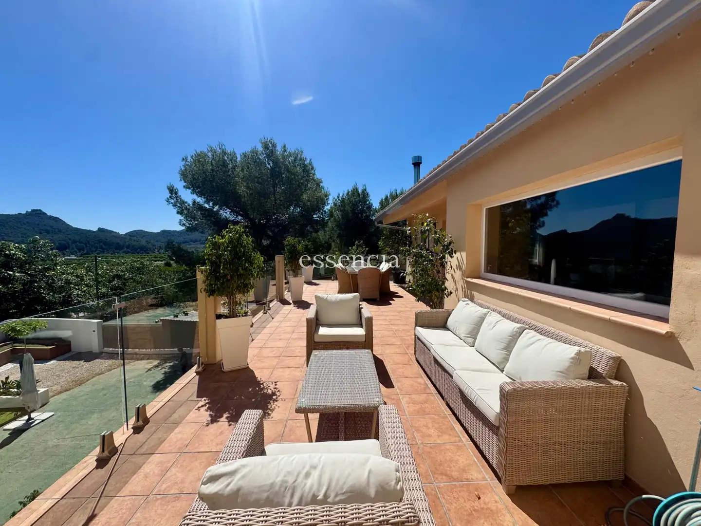 Terrassa de Casa o xalet en venda en Ròtova amb Aire condicionat, Calefacció i Jardí privat