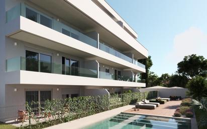 Exterior view of Planta baja for sale in Torremolinos  with Air Conditioner, Terrace and Swimming Pool