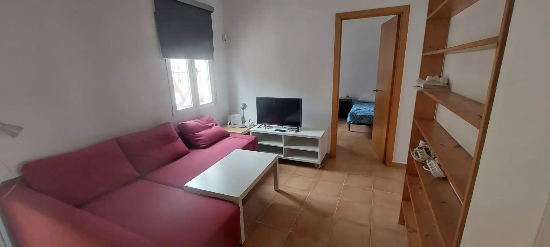 Sala de estar de Piso de alquiler en Málaga Capital con Aire acondicionado, Calefacción y Amueblado