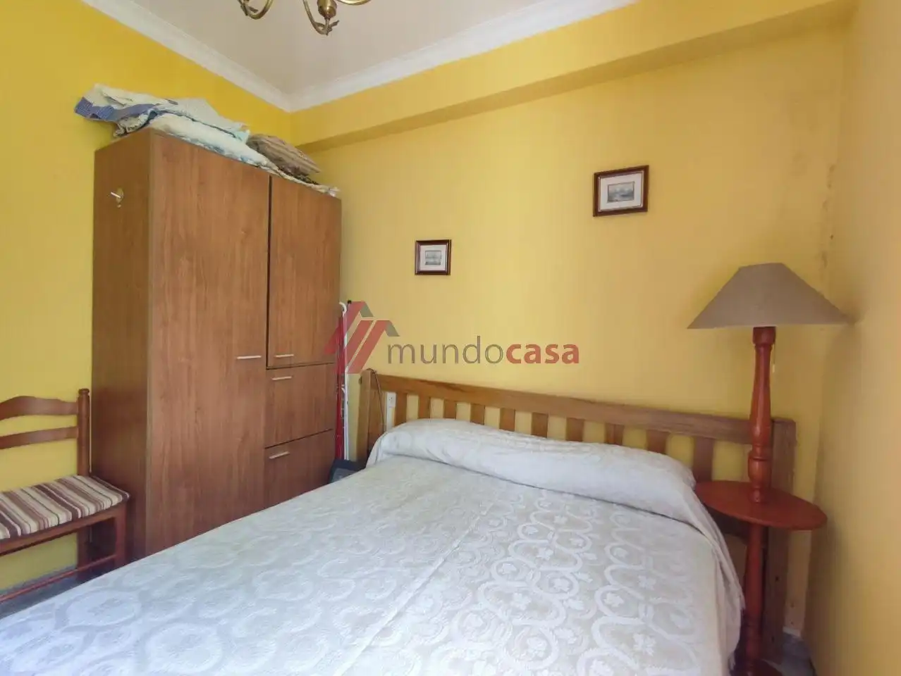 Bedroom of Flat for rent in A Malata - Catabois - Ciudad Jardín