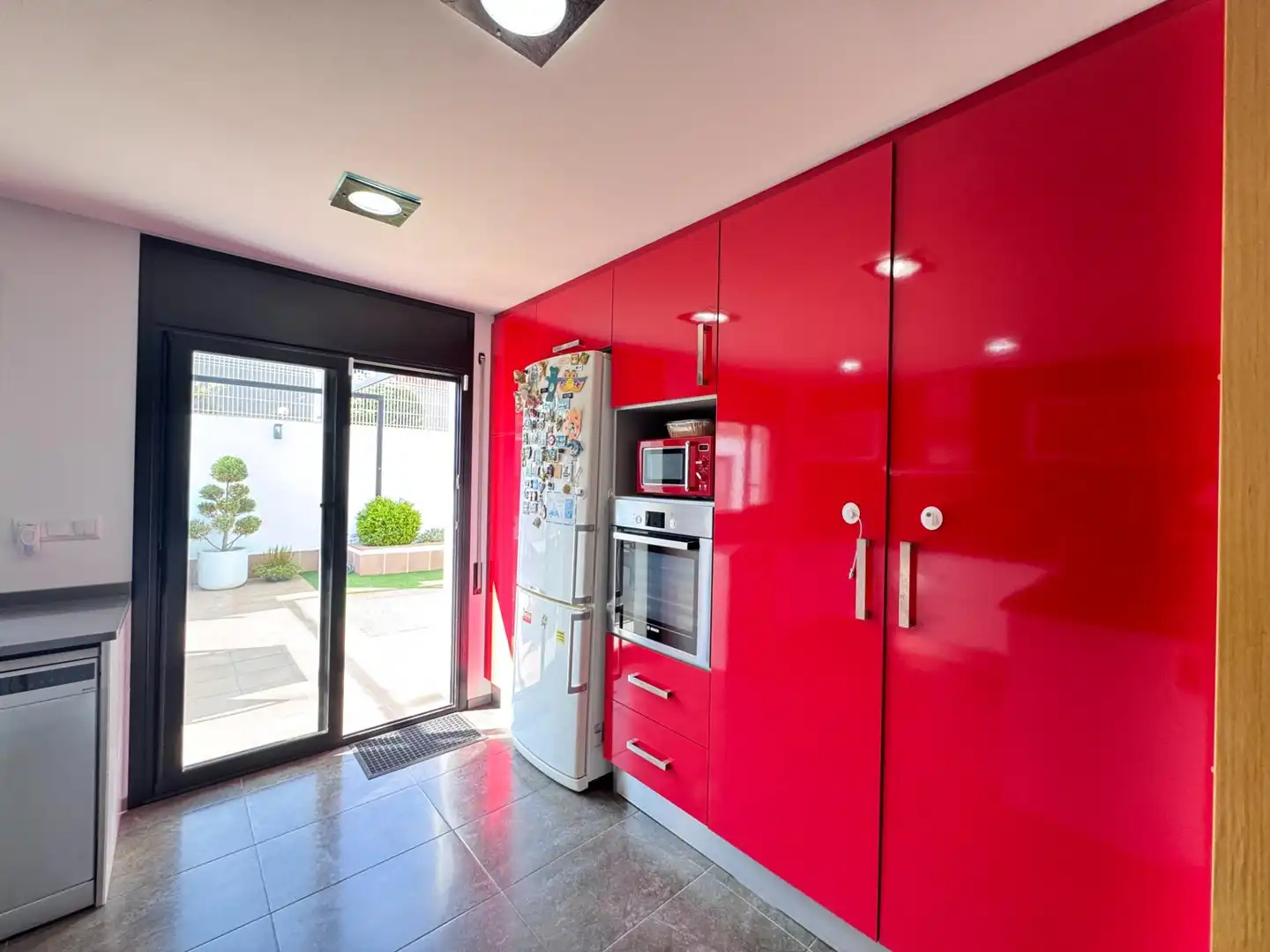 Cocina de Casa adosada en venta en Blanes con Aire acondicionado, Calefacción y Jardín privado