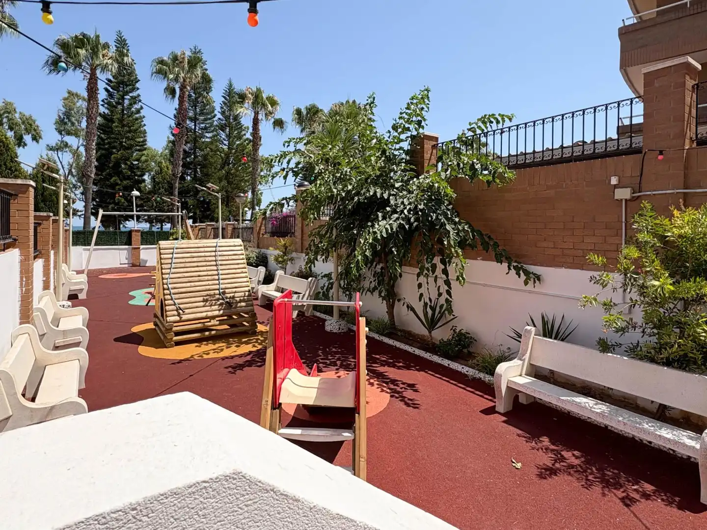 Terraza de Apartamento en venta en Oropesa del Mar / Orpesa con Aire acondicionado, Calefacción y Jardín privado