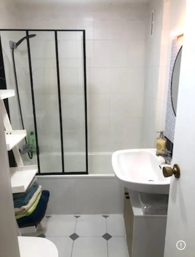 Bany de Apartament en venda en Peñíscola / Peníscola amb Calefacció, Terrassa i Moblat