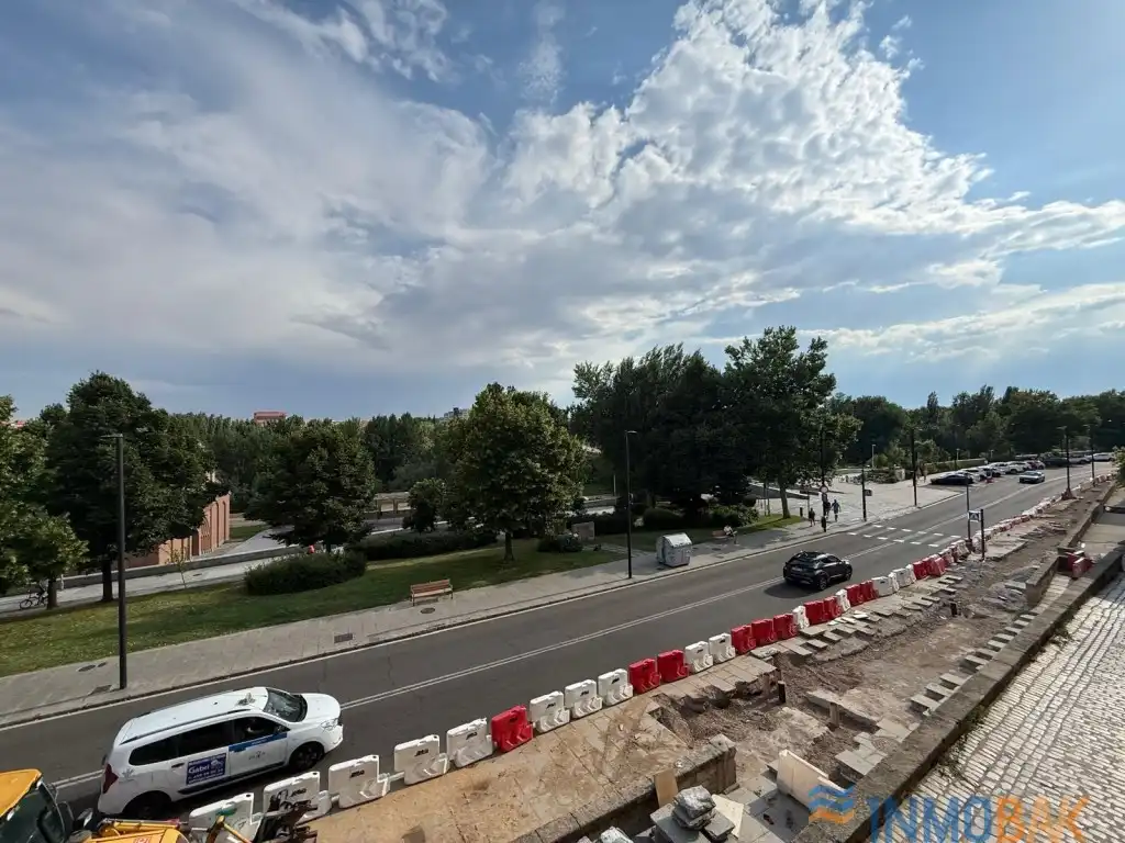Exterior view of Flat for rent in Salamanca  with Furnished