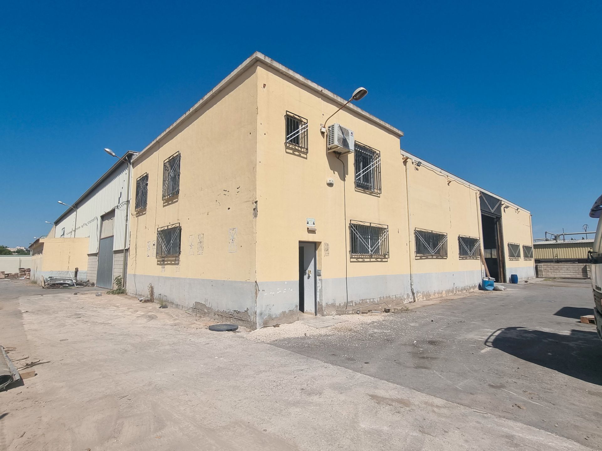 Exterior view of Industrial buildings for sale in Aspe  with Alarm