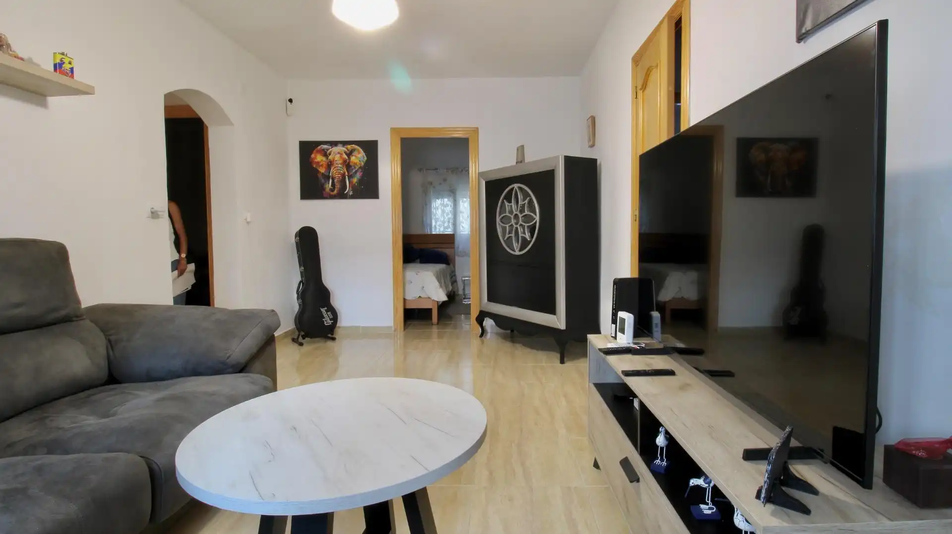 Living room of Houses for sale in Albuñol  with Air Conditioner, Terrace and Furnished