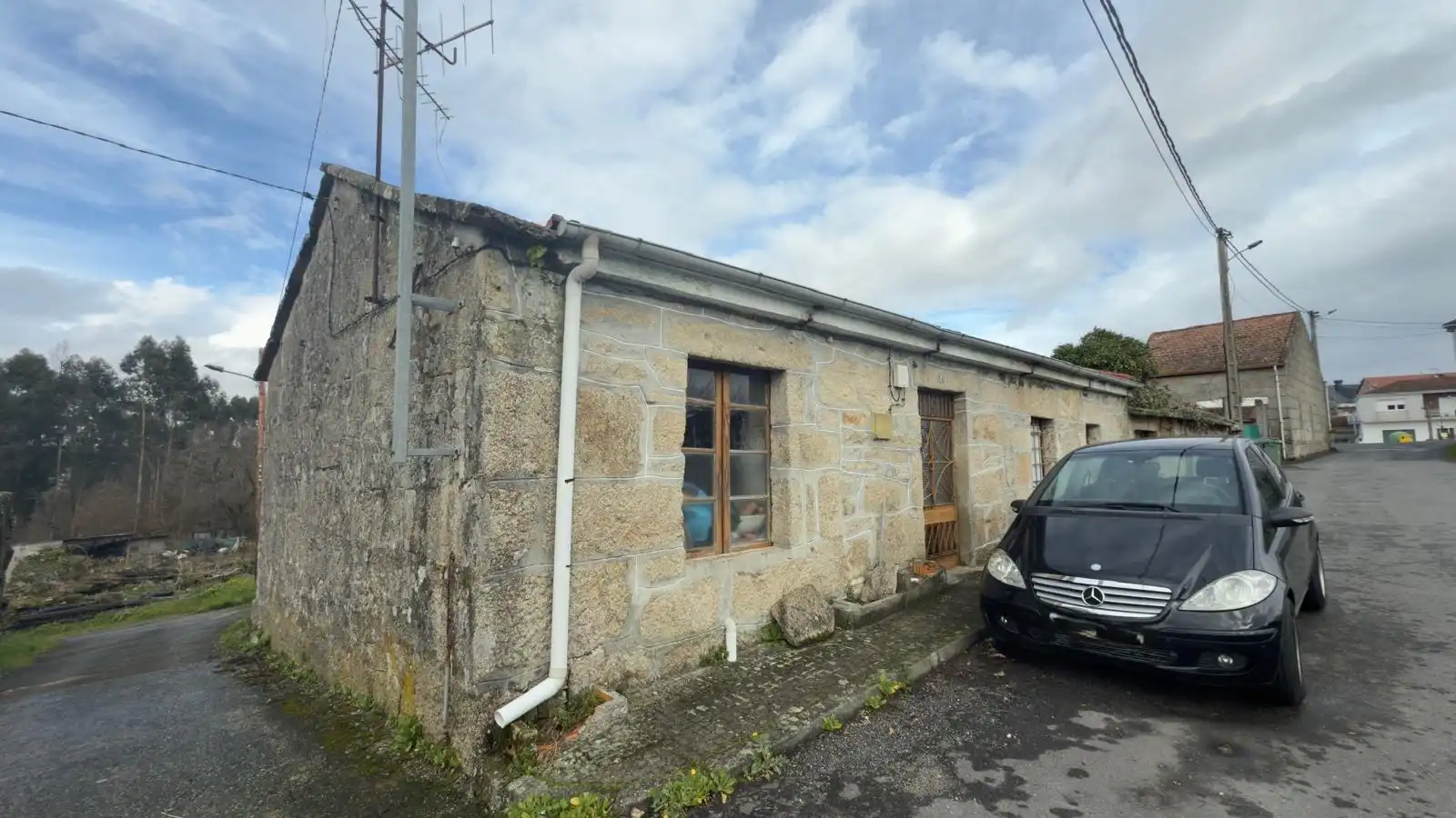 Vista exterior de Casa o xalet en venda en Maside amb Jardí privat