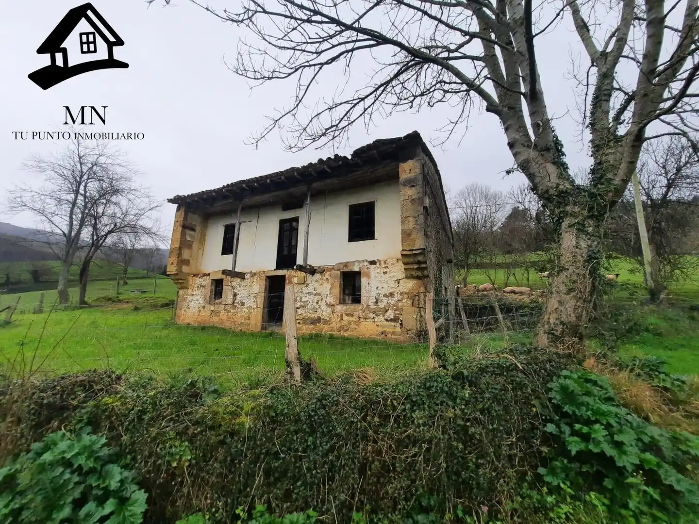 Vista exterior de Finca rústica en venda en Villacarriedo amb Jardí privat