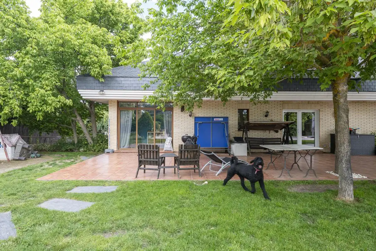 Terraza de Casa o chalet en venta en Boadilla del Monte con Aire acondicionado, Calefacción y Jardín privado