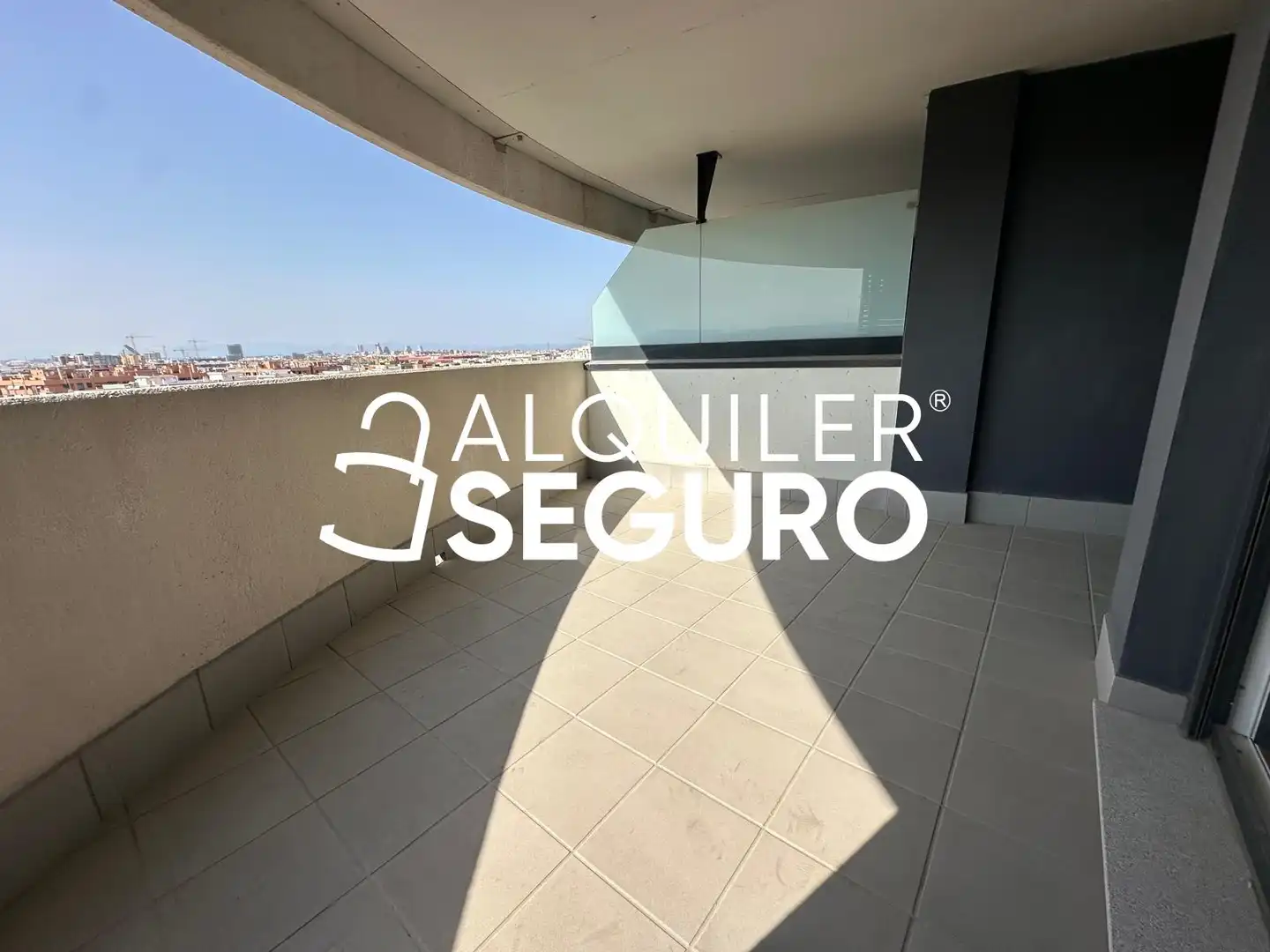 Terraza de Piso de alquiler en Valencia con Aire acondicionado, Terraza y Trastero