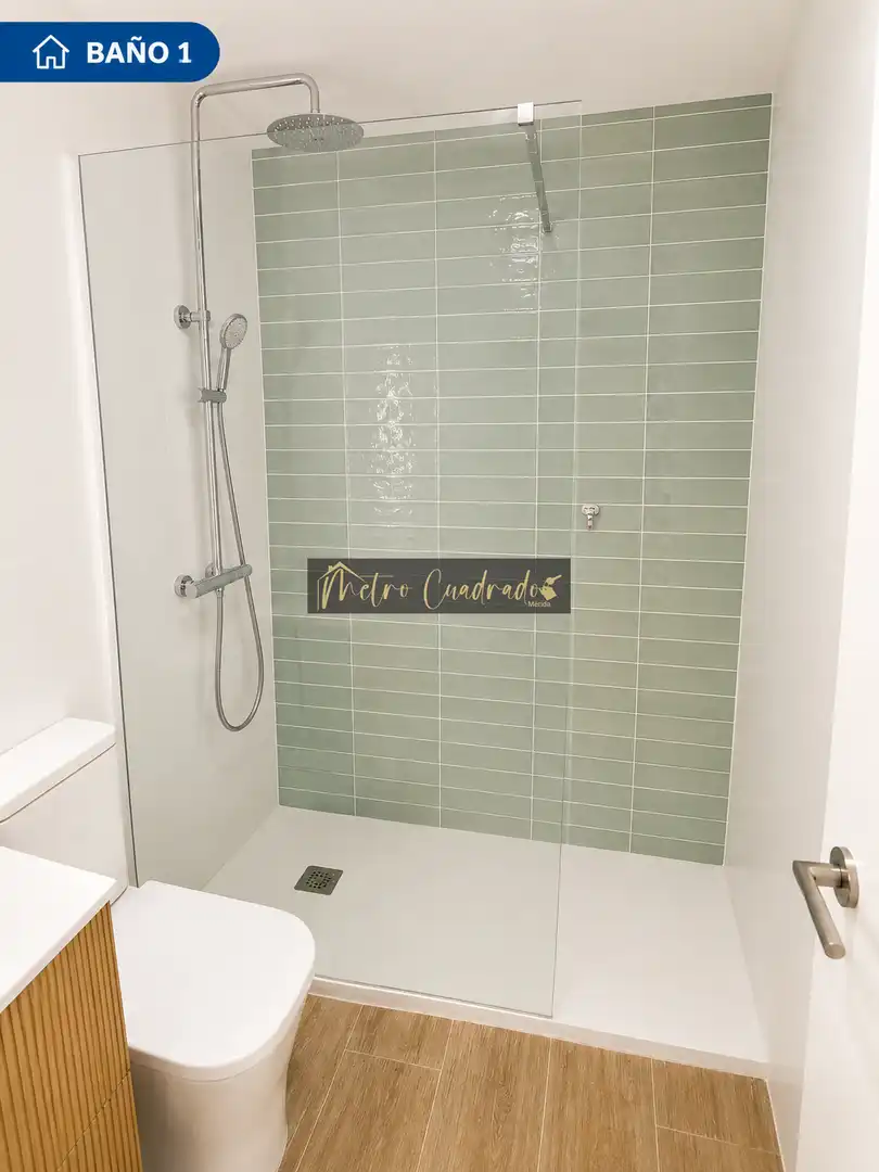 Baño de Piso para compartir en Mérida con Amueblado