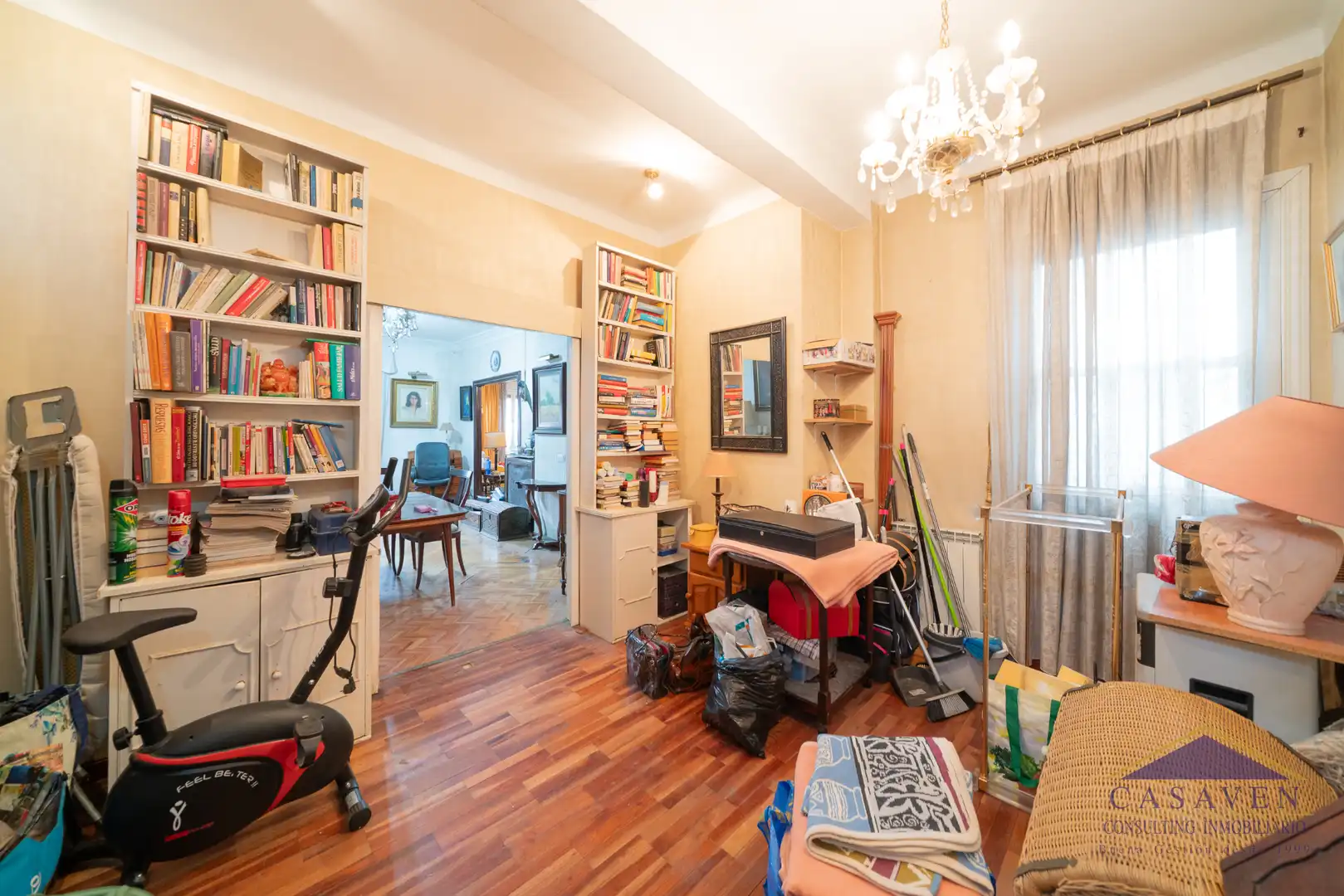 Wohnzimmer von Wohnung zum Verkauf in Madrid mit Heizung