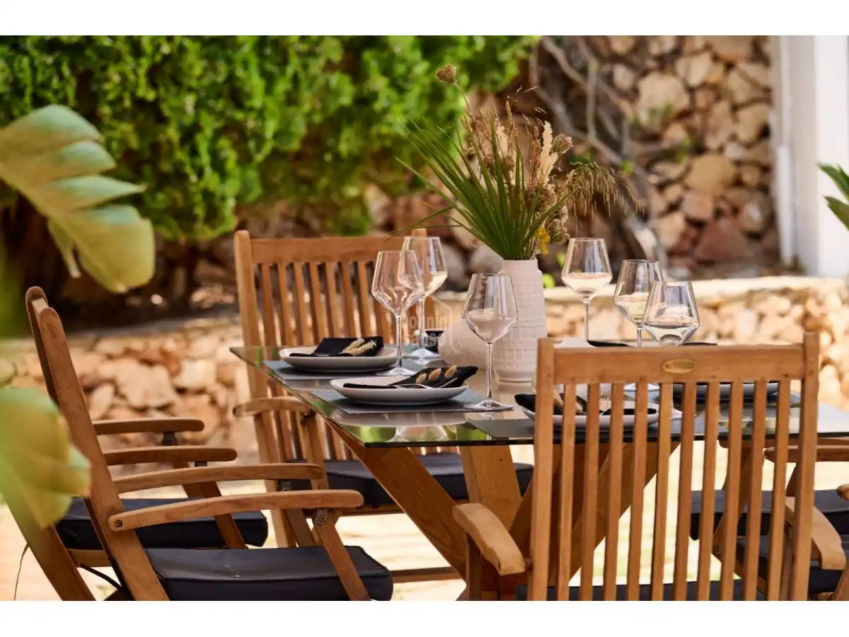 Terraza de Casa o chalet en venta en Sant Lluís con Calefacción, Jardín privado y Terraza