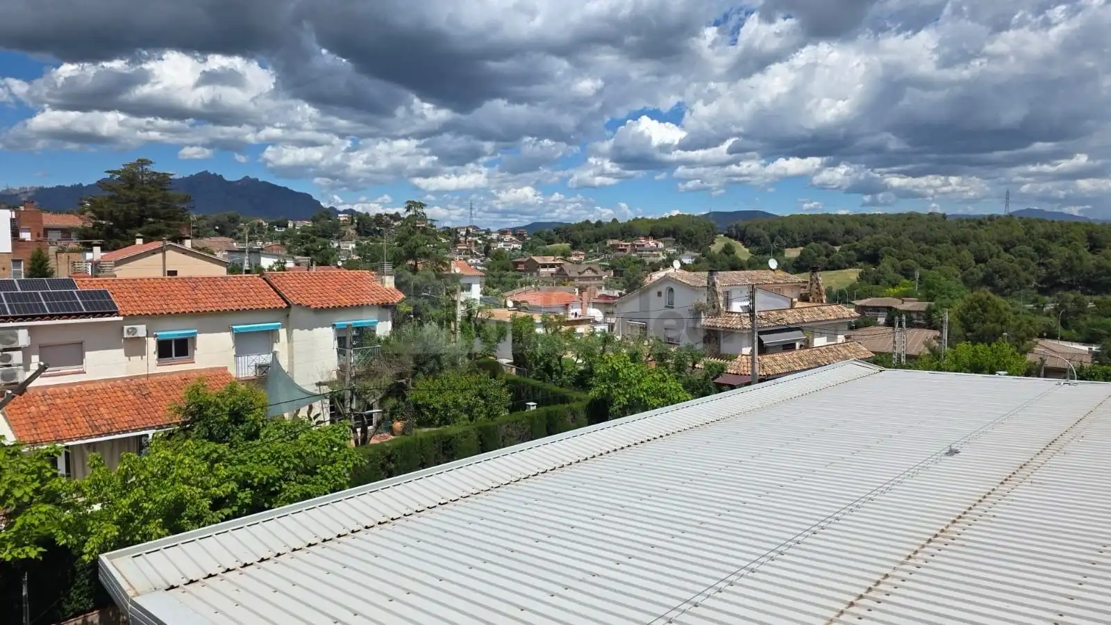 Terrace of Flat for sale in Sant Esteve Sesrovires  with Air Conditioner, Heating and Terrace
