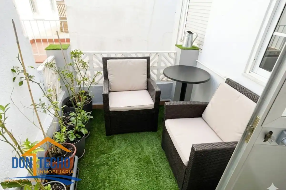 Balcony of Detached homes for sale in Málaga Capital  with Terrace, Oven and Microwave