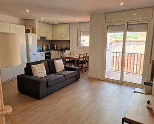 Sala d'estar de Apartament en venda en Blanes amb Aire condicionat, Calefacció i Parquet