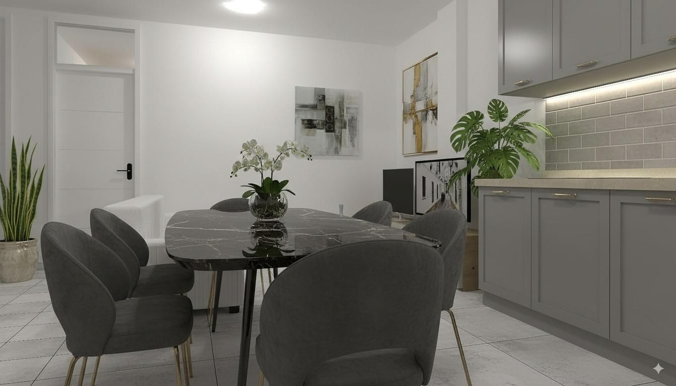 Menjador de Apartament en venda en San Fernando