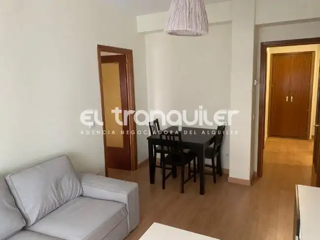 Wohnzimmer von Wohnung zur Miete in Madrid mit Terrasse, Möbliert und Waschmaschine