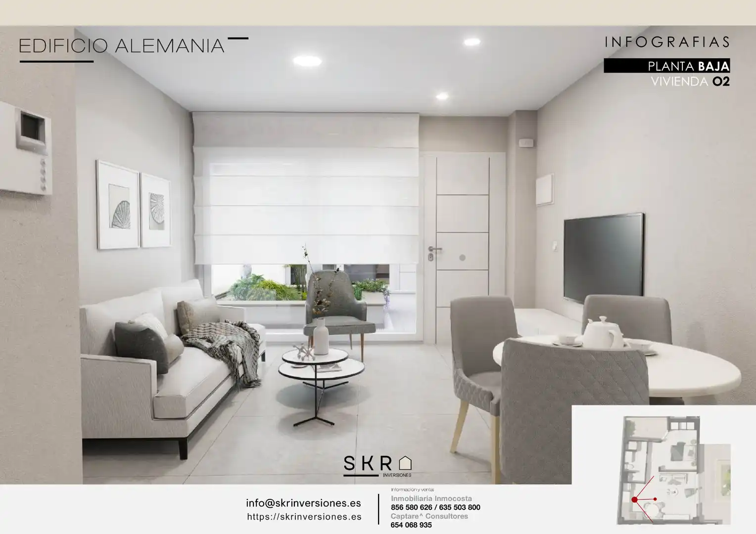 Apartamento en venta en Calle Alemania, 4, San José - San Bernardo