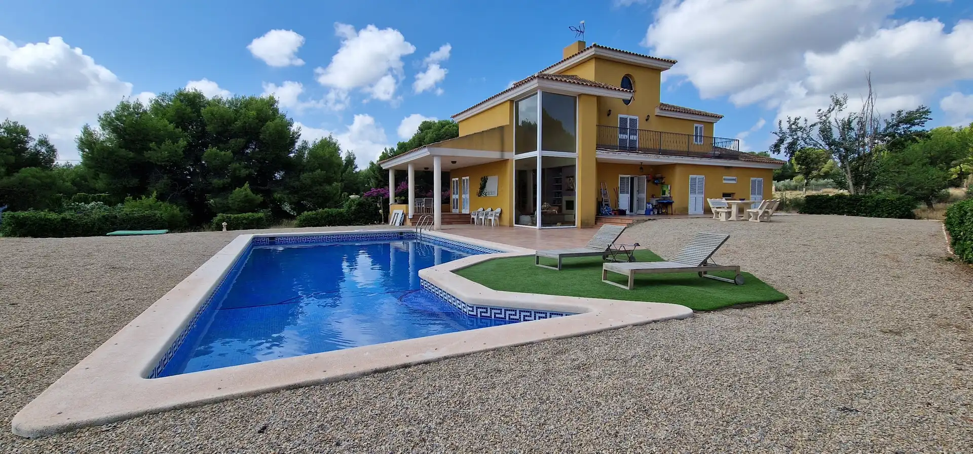 Schwimmbecken von Haus oder Chalet zum Verkauf in Totana mit Heizung, Privatgarten und Terrasse