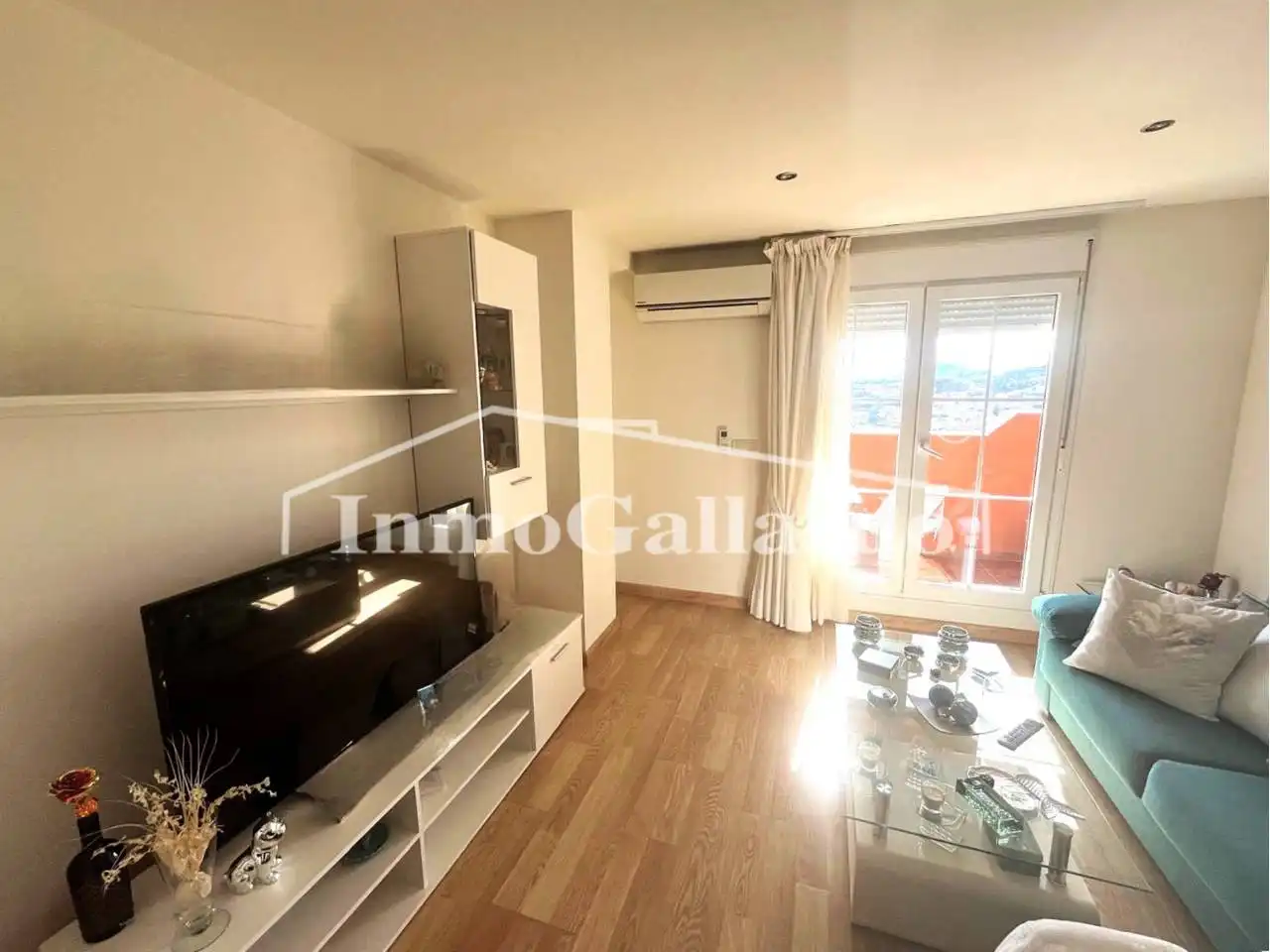 Wohnzimmer von Wohnung zum Verkauf in Rincón de la Victoria mit Klimaanlage, Terrasse und Abstellraum