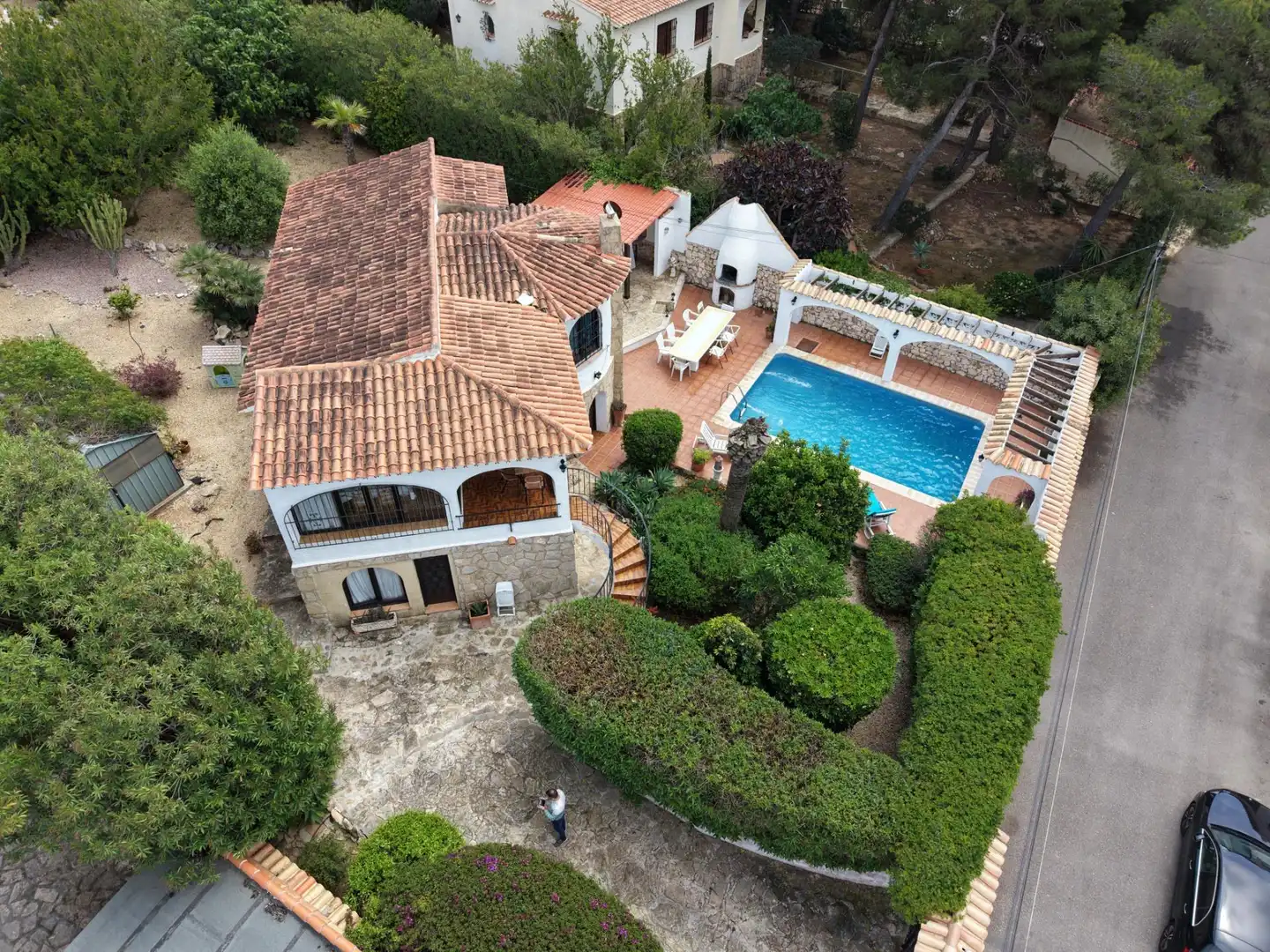 Garden of Houses for sale in Jávea / Xàbia  with Private garden, Terrace and Swimming Pool