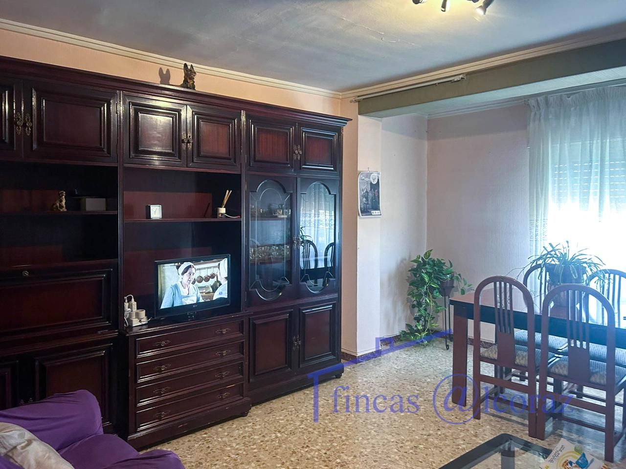 Living room of Flat for sale in Sariñena  with Furnished