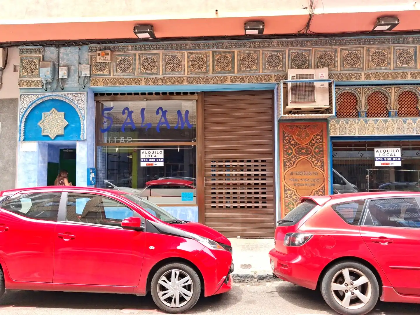 Exterior view of Commercial properties for rent in Zaragoza  with Air Conditioner, Furnished and Alarm