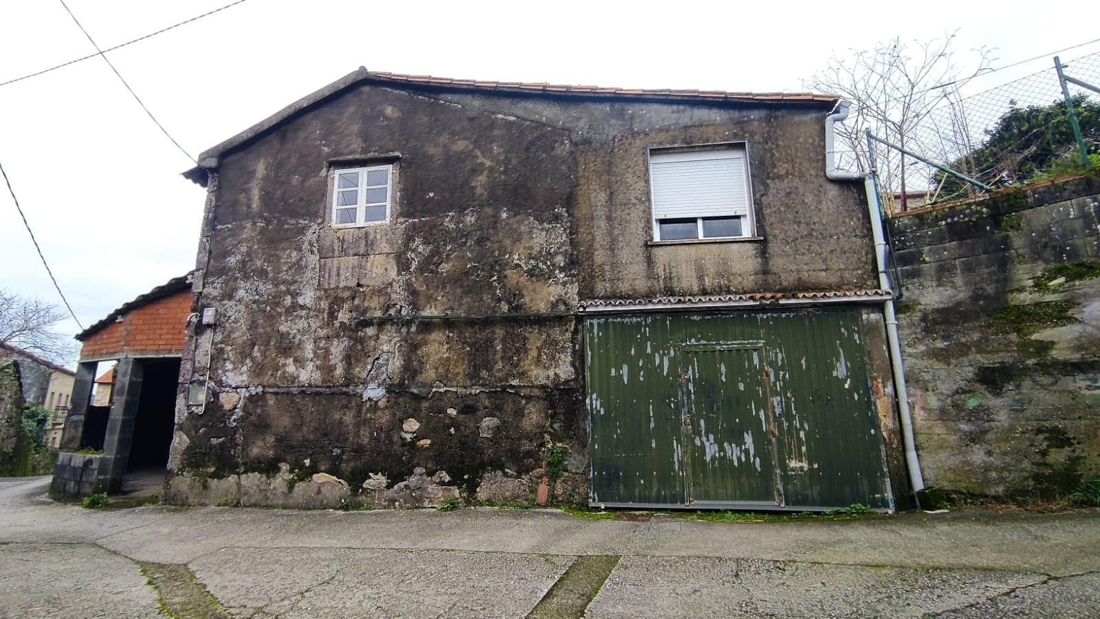 Vista exterior de Casa o xalet en venda en Pontecesures amb Jardí privat